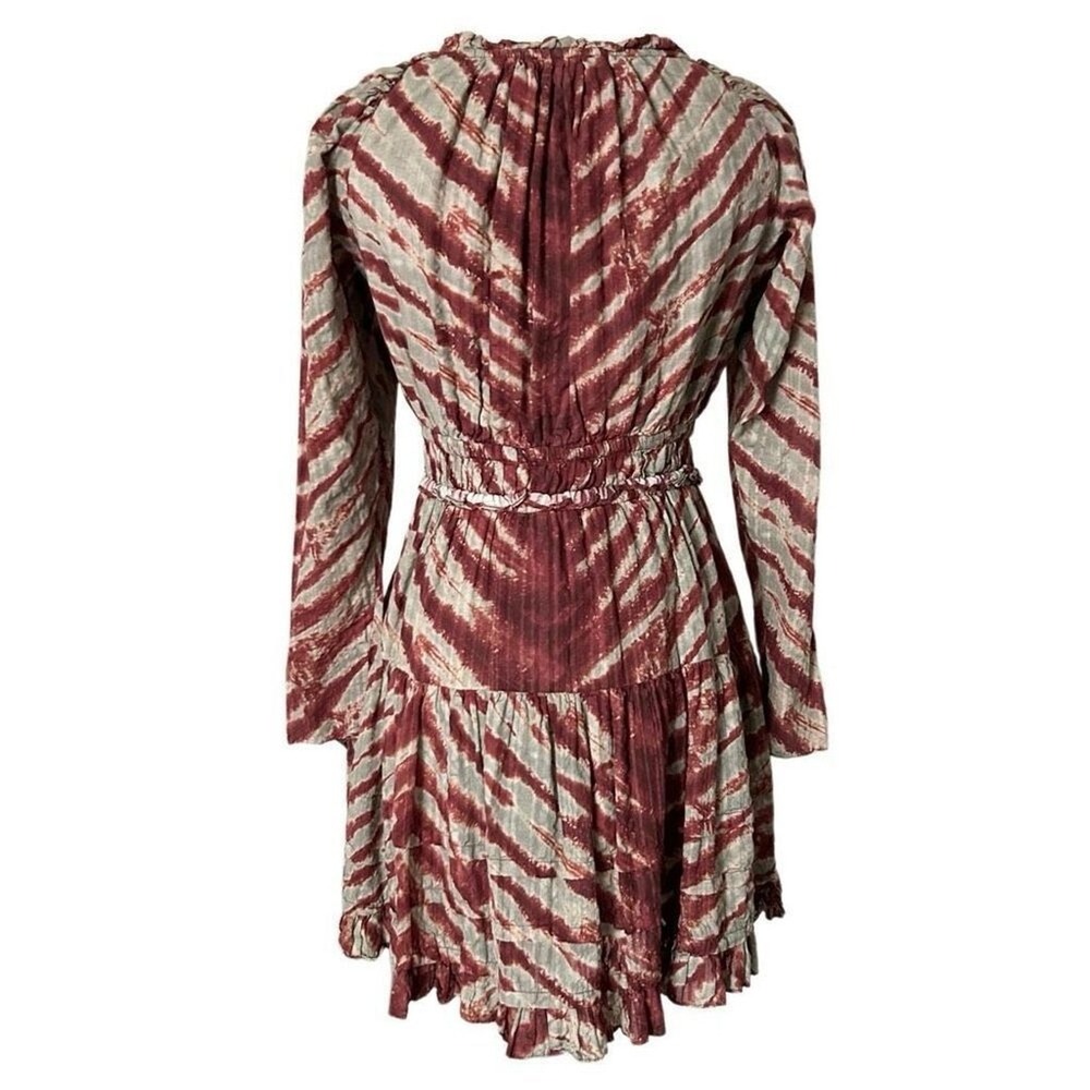 Ulla Johnson Naiara Mini Long Sleeve Dress Canyon Cotton Blend Size 4 - Picture 4 of 7